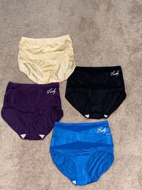 Lucky 4 pack high waisted shapewear briefs Size XL